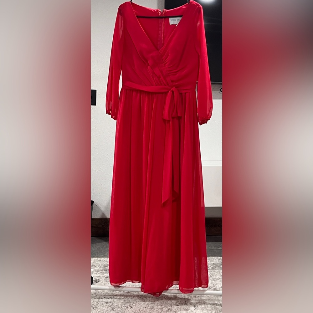 Alfred Angelo Vibrant Red Gown